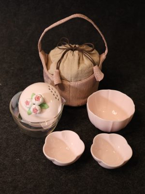 Rose Blossom Tea Travel Set