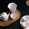 Handcrafted Rose Porcelain Tea Set