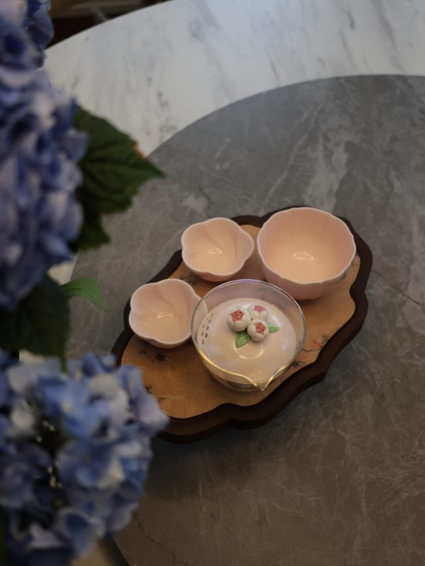 Rose Blossom Tea Travel Set