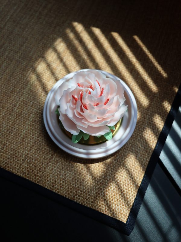 Handcrafted Porcelain Flower Aroma Diffuser-Hibiscus