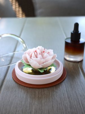 Handcrafted Porcelain Flower Aroma Diffuser-Hibiscus