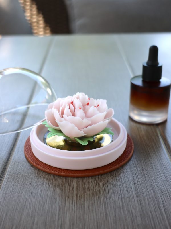 Handcrafted Porcelain Flower Aroma Diffuser-Hibiscus