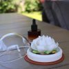 Handcrafted Porcelain Flower Aroma Diffuser-Camellia