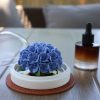 Handcrafted Porcelain Flower Aroma Diffuser-Blue Hydrangea