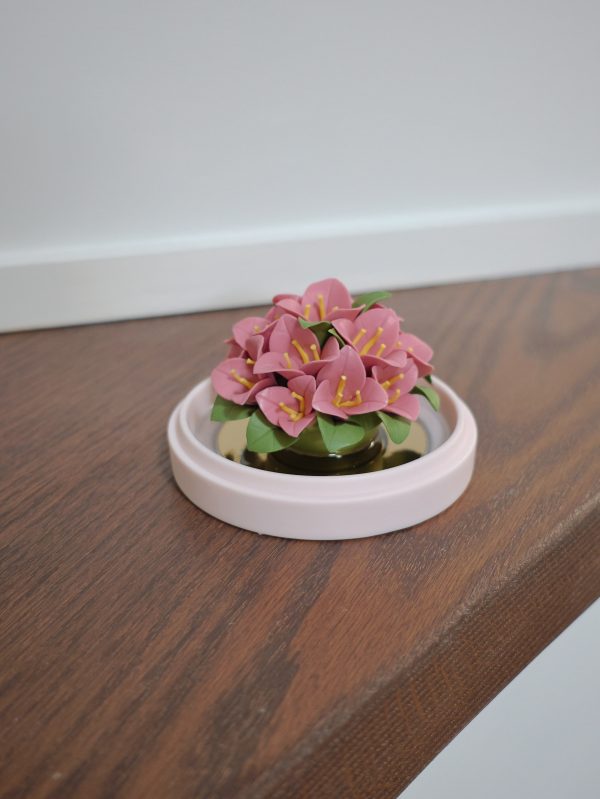 Handcrafted Porcelain Flower Aroma Diffuser - Bougainvillea