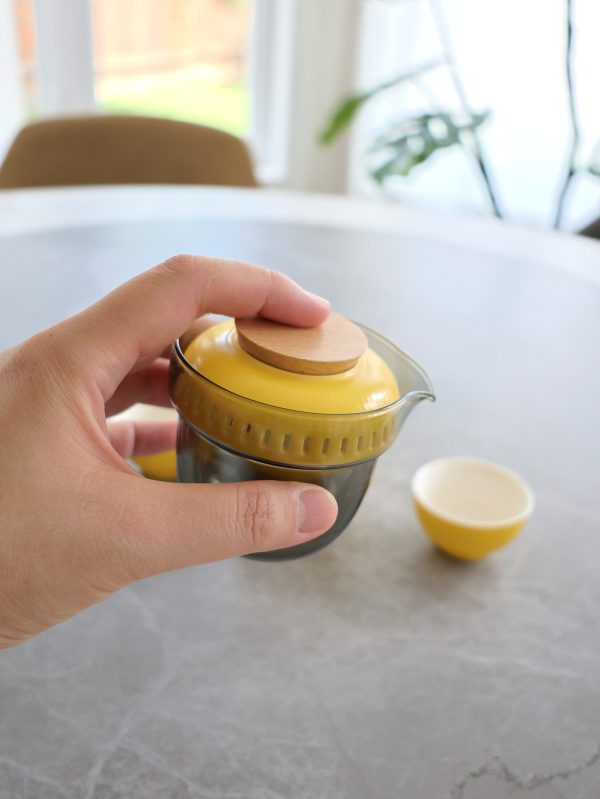 Sunny Glow Travel Tea Set