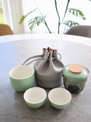 Mint Breeze Travel Tea Set