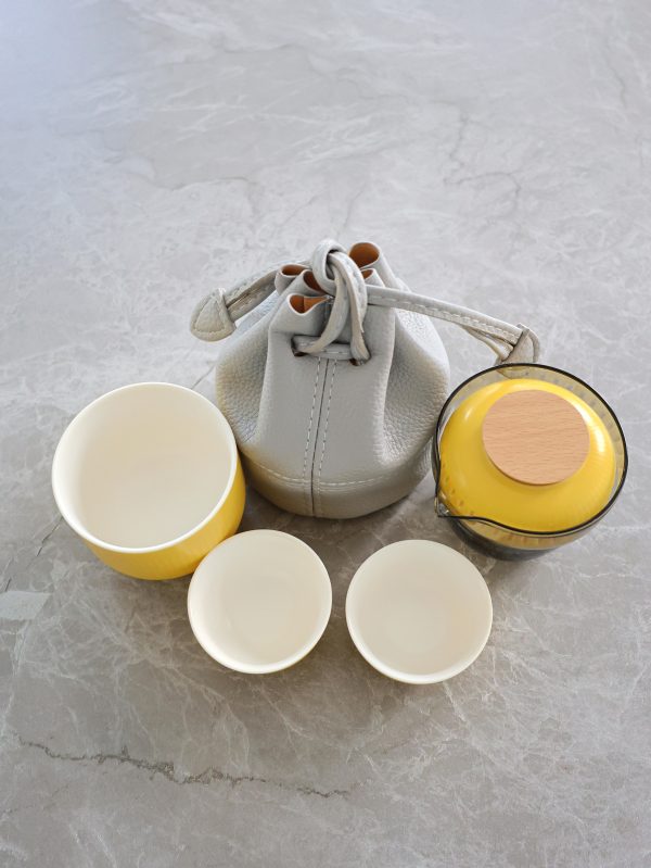 Sunny Glow Travel Tea Set