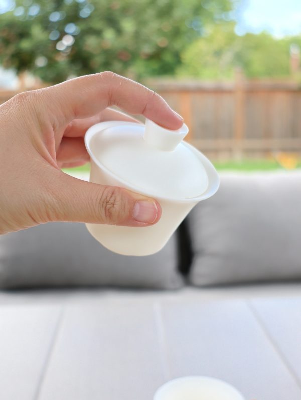 Ivory Jade Porcelain Tea Set