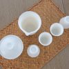 Ivory Jade Porcelain Tea Set