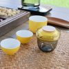 Sunny Glow Travel Tea Set