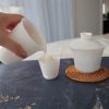 Ivory Jade Porcelain Tea Set