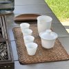 Ivory Jade Porcelain Tea Set