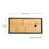 Zen Ripple Bamboo Tea Tray